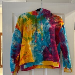 “LONG BEACH ISLAND” TIE-DIE HOODIE